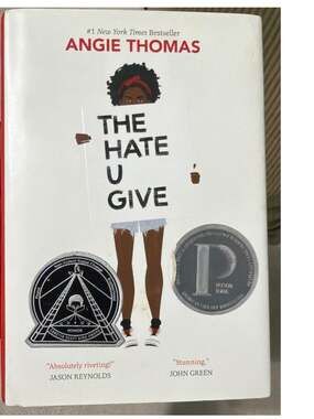 The Hate U Give by Angie Thomas (Hardcover, First Edition)